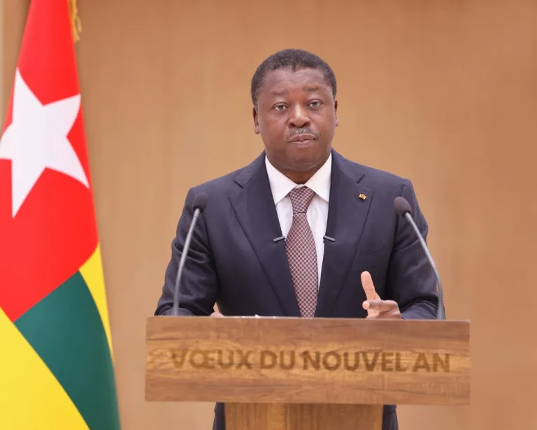 Vœux du Nouvel An 2026 du Président du Conseil, Faure Gnassingbé à la Nation