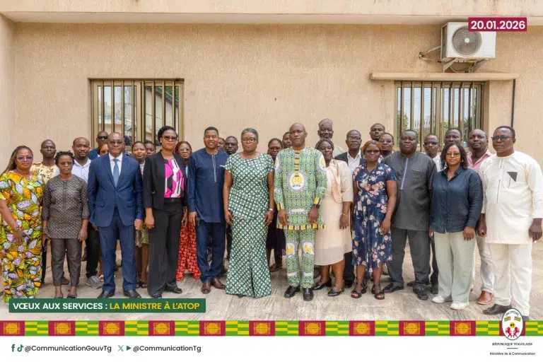 Yawa Kouigan au contact direct des équipes rédactionnelles