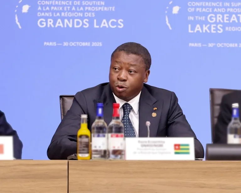 Engagement renouvelé du Togo et de la France pour une paix durable dans les Grands Lacs