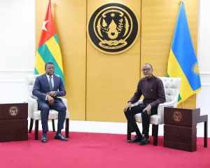 Faure Gnassingbé en mission de paix à Kigali