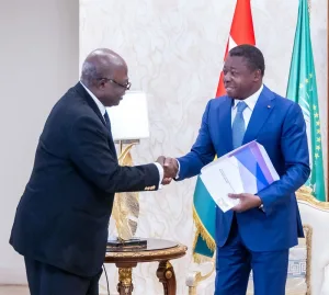 Faure Gnassingbé reçoit le Président de l’APF à Lomé