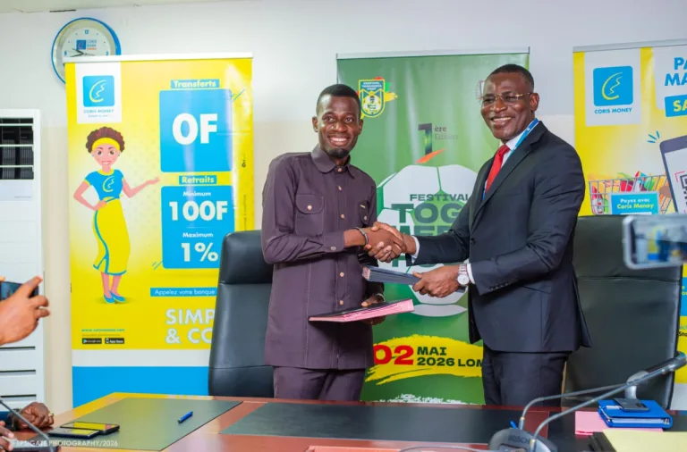 Coris Bank scelle un partenariat avec le Festival Togo Media Foot
