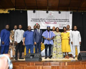 Togo : Les nouveaux élus consulaires de l’UCRM installés